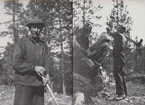 Bert Persson : Tjärbränning. En bildserie