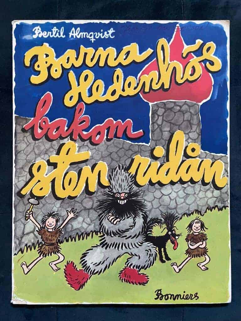 Bertil Almqvist : Barna Hedenhös bakom stenridån
