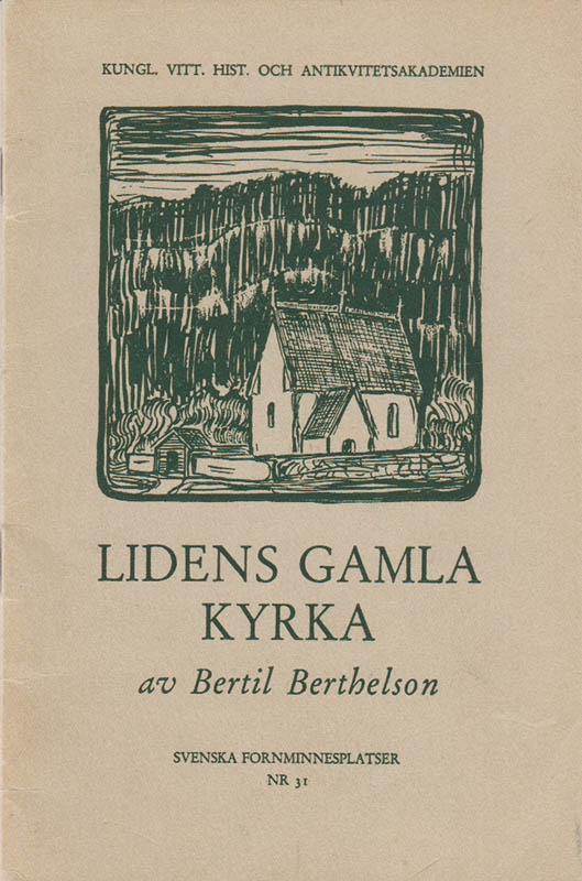 Bertil Berthelson : Lidens gamla kyrka i Medelpad