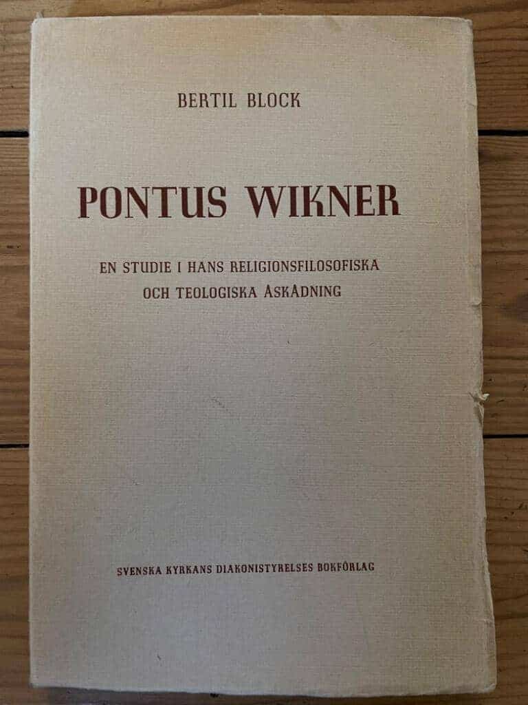 Bertil Block : Pontus Wikner