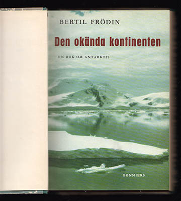 Bertil Frödin : Den okända kontinenten