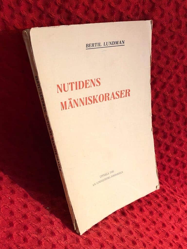 Bertil Lundman : Nutidens människoraser