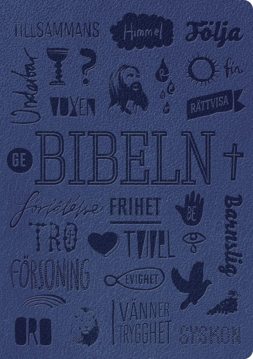 Bibel 2000 Konfirmandutgåva Blå
