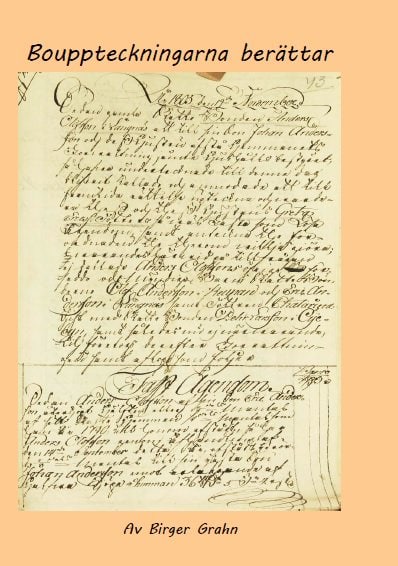Birger Grahn : Bouppteckningarna berättar
