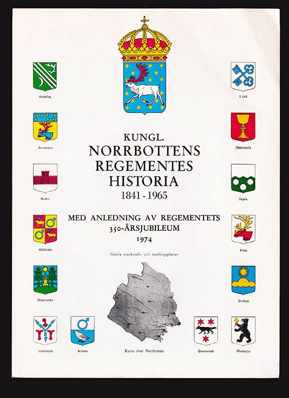 Birger Hultstrand : Kungl. Norrbottens regementes historia 1841-1966