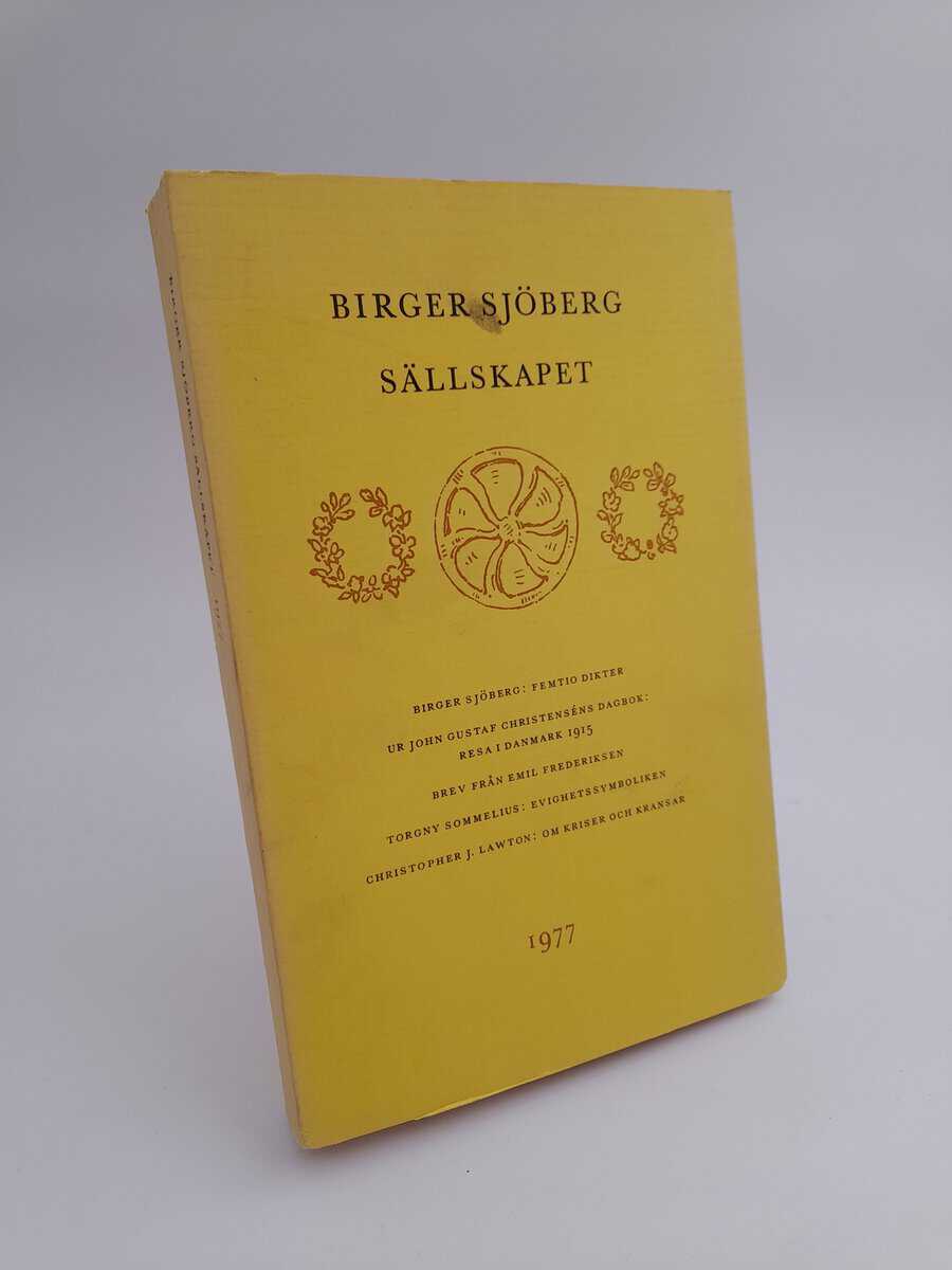 Birger Sjöberg-sällskapet : 1977