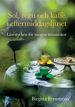 Birgitta Fernström : Sol, regn och kaffe i eftermiddagsljuset