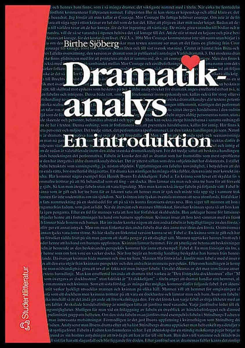 Birthe Sjöberg : Dramatikanalys