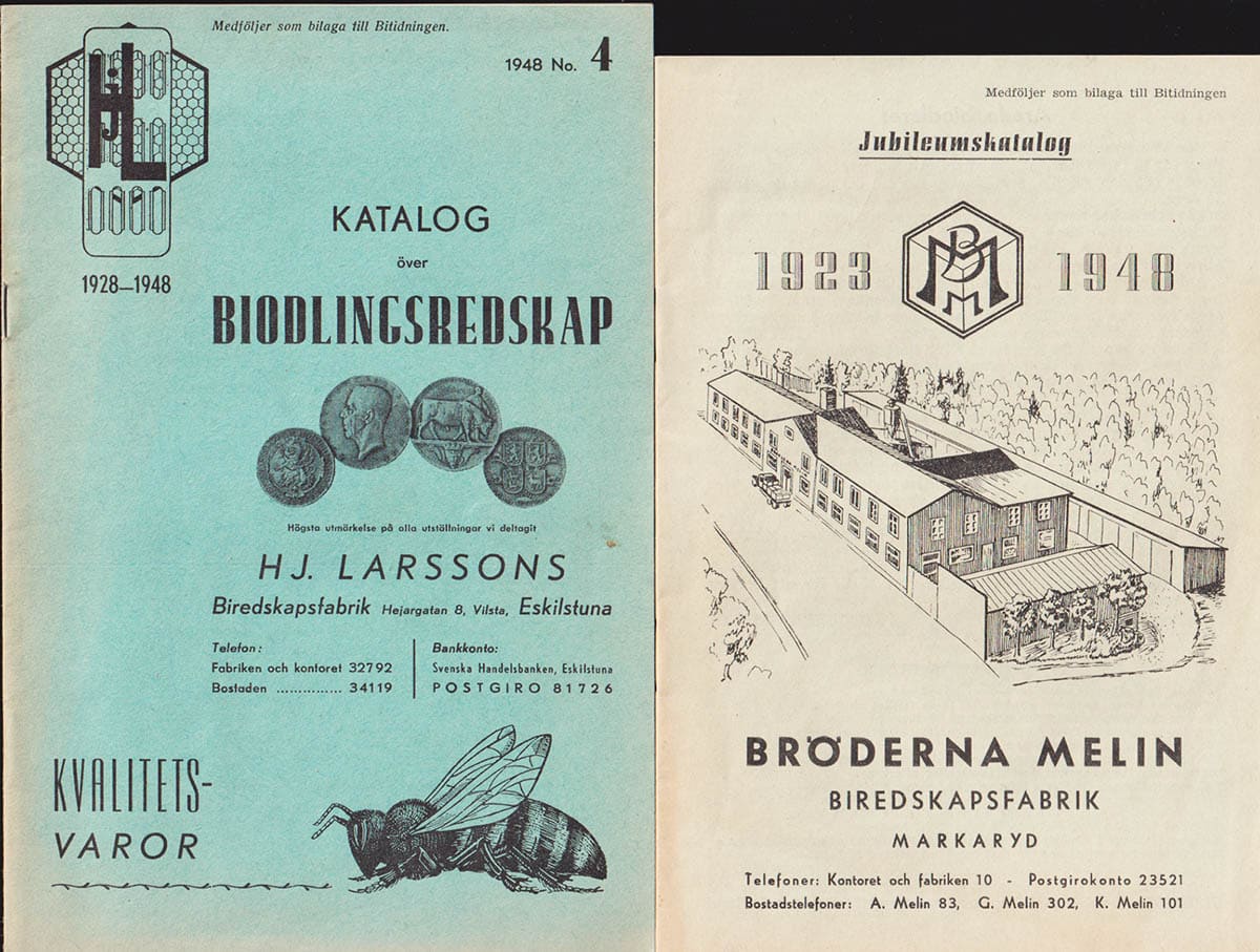 Bitidningen Januari 1946 - februari 1951 (57 häften + 5 priskuranter)