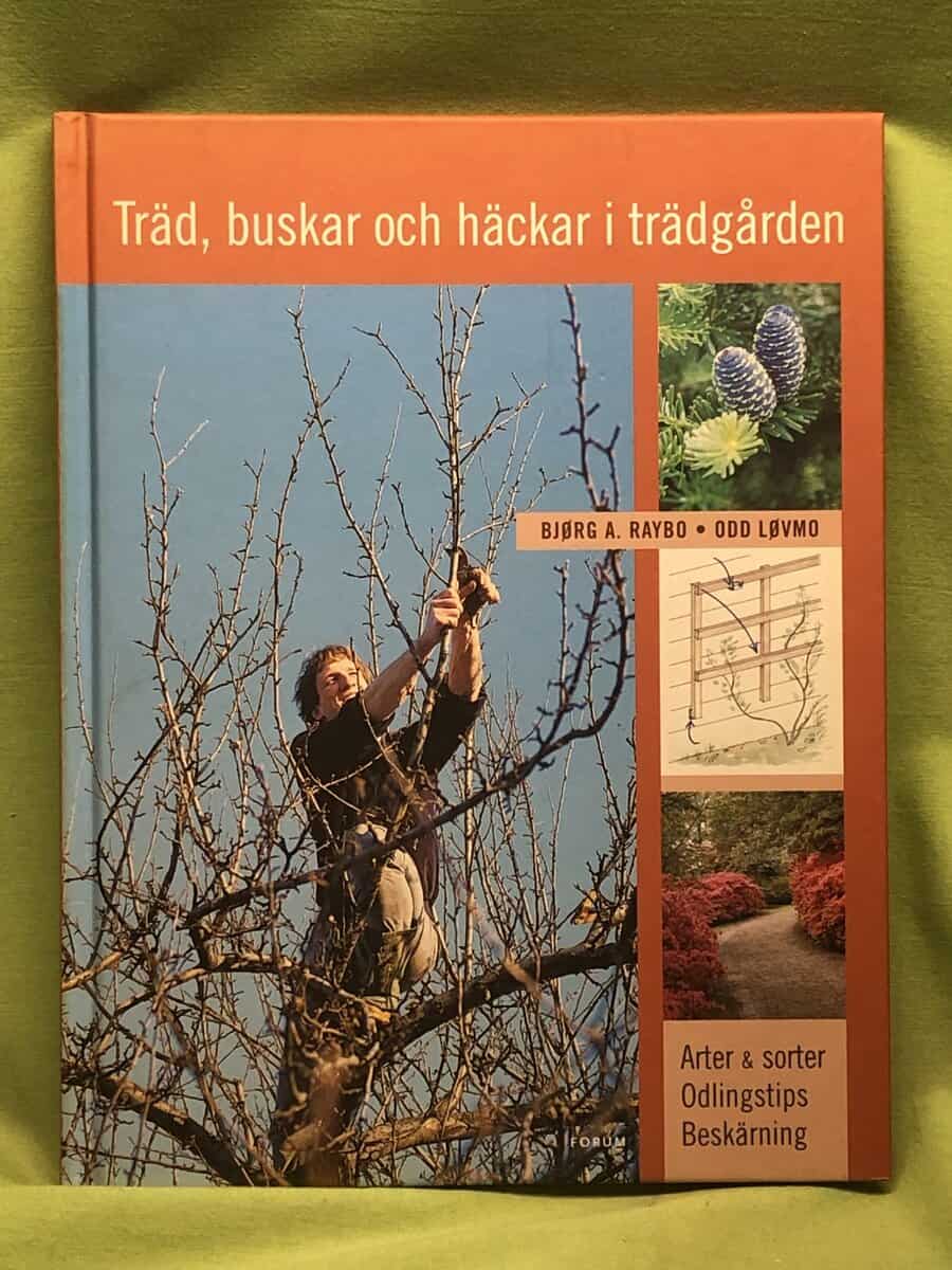 Bjørg A. Raybo : Träd, buskar och häckar i trädgården
