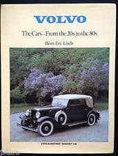 Björn-Eric Lindh : VOLVO The Cars-From the 20s to the80s