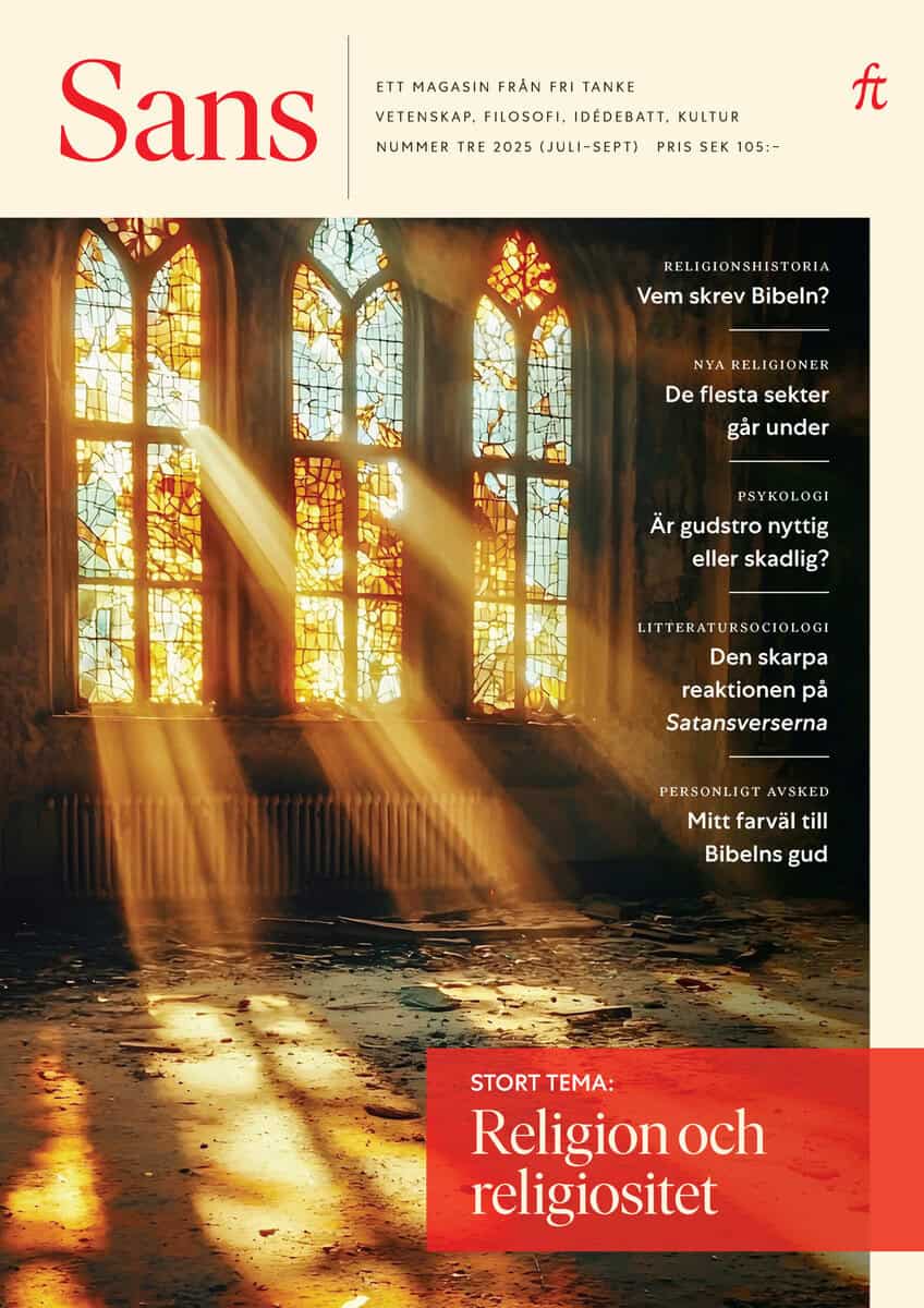 Björn Fjæstad : Sans 3/2025. Religion och religiositet
