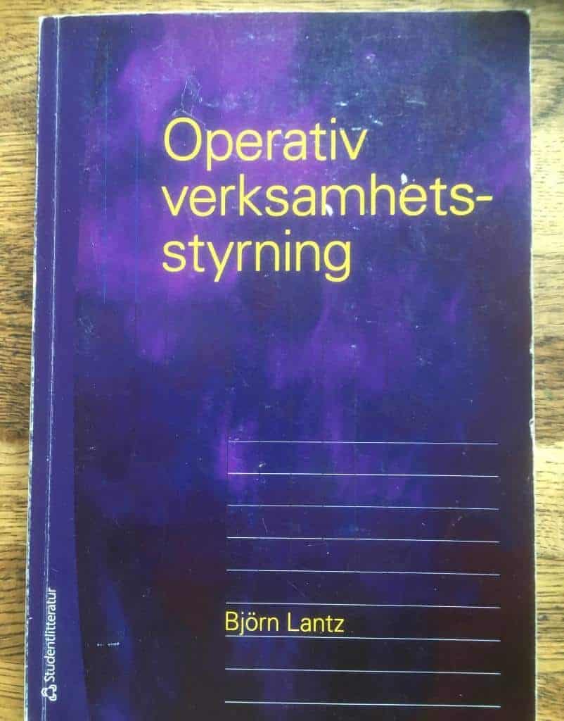 Björn Lantz : Operativ verksamhetsstyrning