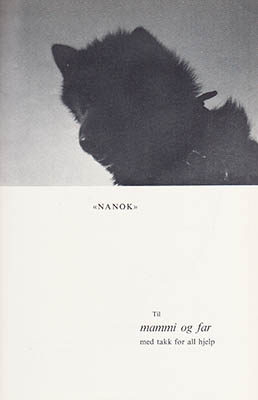 Bjørn O Staib : Nanok. Over Grønland i Nansens spor