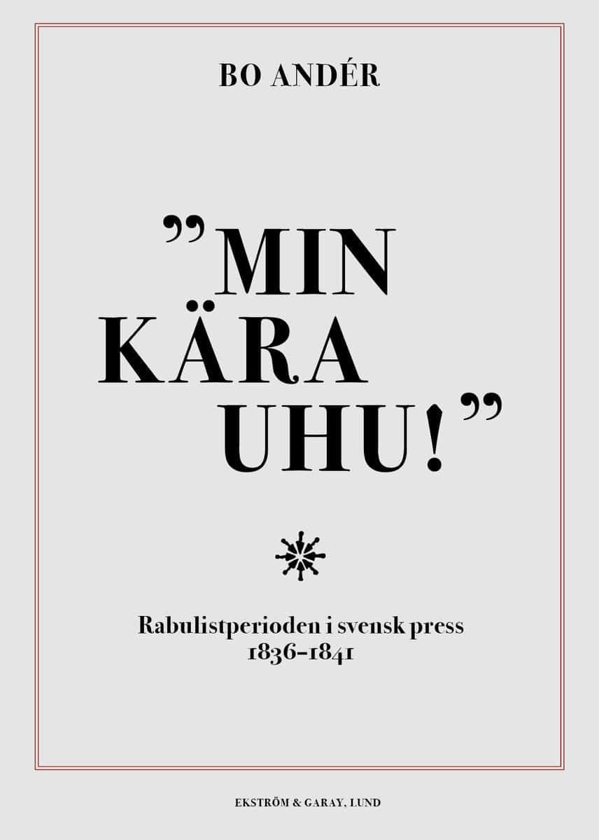 Bo Andér : Min kära Uhu!