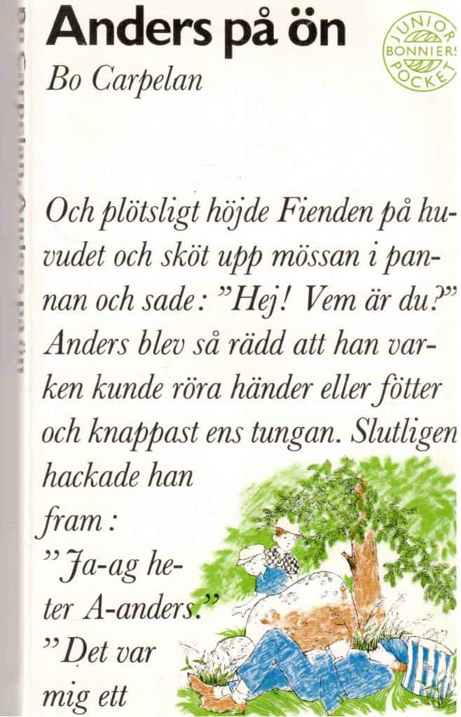 Bo Carpelan : Anders på ön