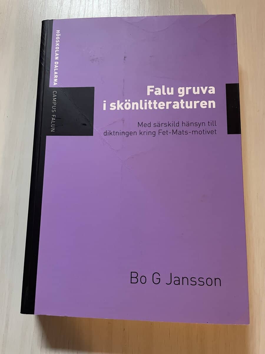 Bo G. Jansson : Falu gruva i skönlitteraturen