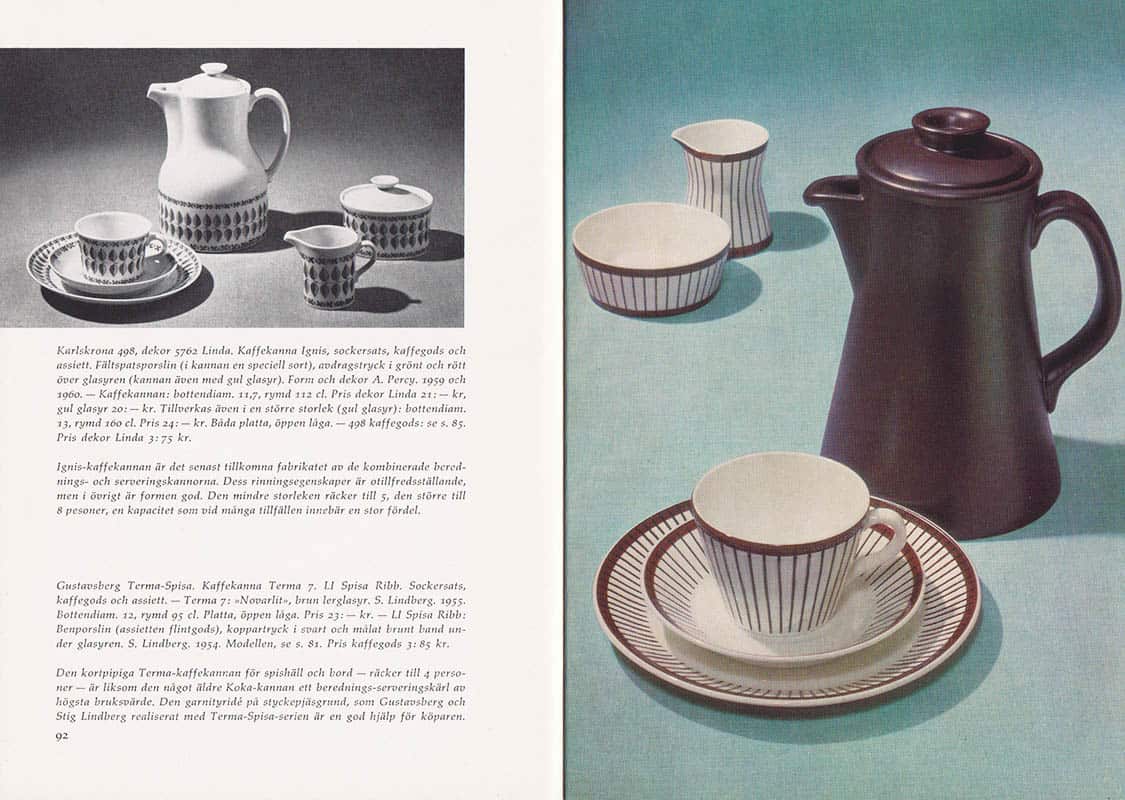 Bo Gunnar Lindgren : Servisporslin