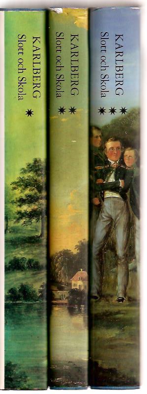 Bo. Kjellander : Karlberg - Slott och skola. Del 1 Utbildning till officer 1792-1992; Del 2 Byggnader och konst; Del 3 Människor och miljö.