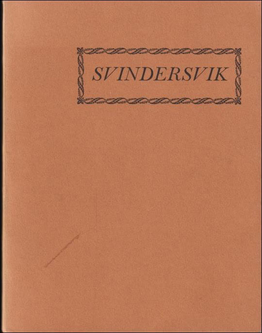 Bo Lagercrantz : Svindersvik