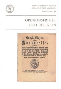 Bo Lindberg : Opinionsfrihet och religion