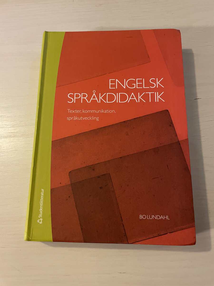 Bo Lundahl : Engelsk språkdidaktik