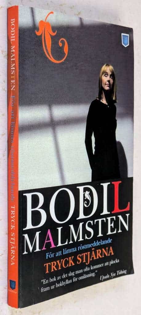 Bodil Malmsten : För att lämna röstmeddelanden