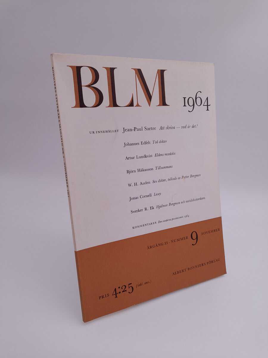 Bonniers litterära magasin : 1964/9