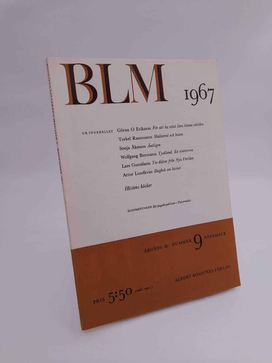 Bonniers litterära magasin : 1967/9