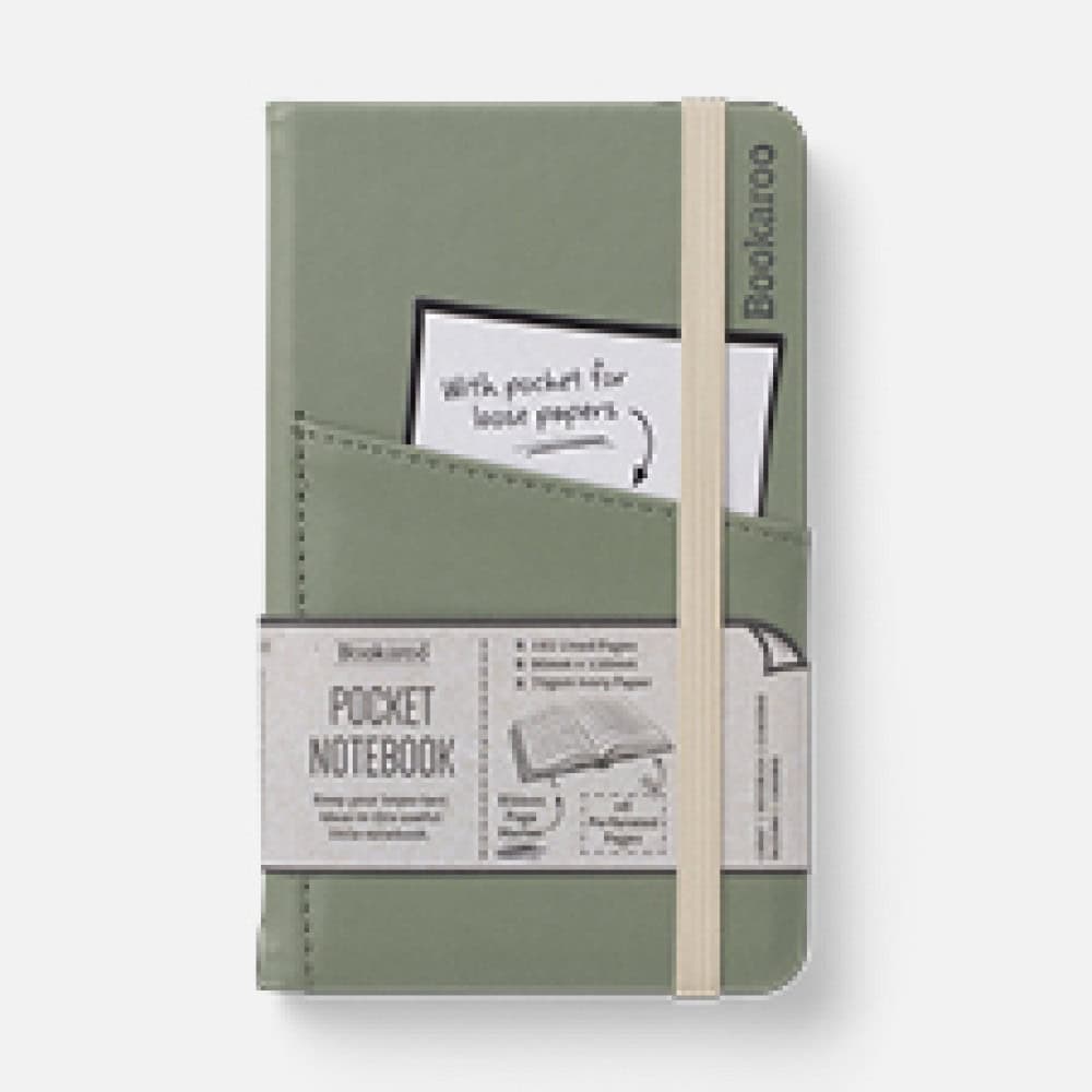 Bookaroo Pocket Notebook (A6) Journal - Fern