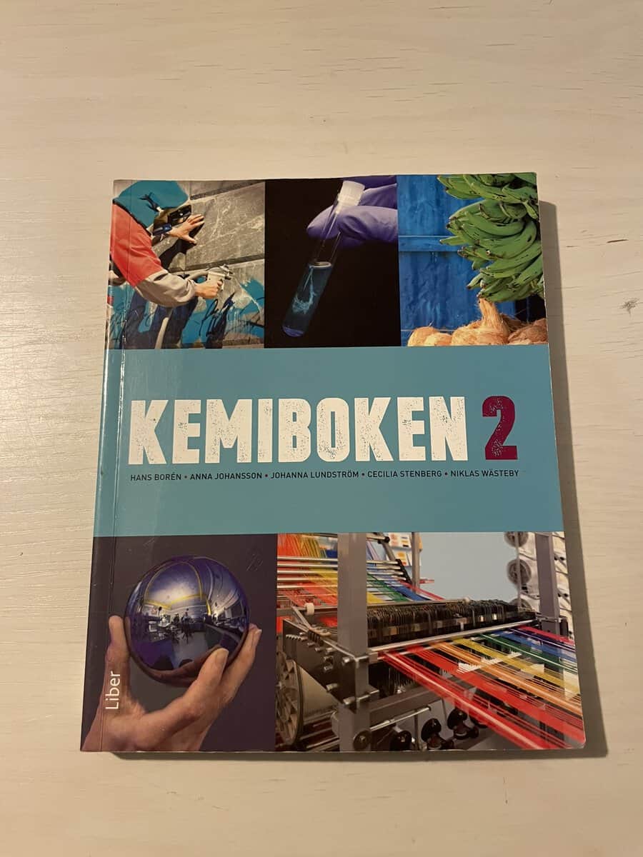 Borén, Hans, Johansson, Anna, Lundström, Johanna, Stenberg, Cecilia, Wästeby, Niklas : Kemiboken 2
