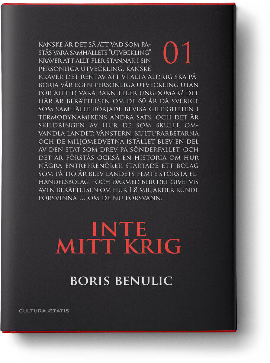 Boris Benulic : Inte mitt krig
