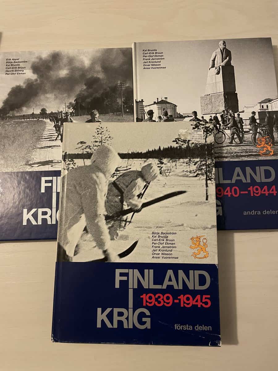 Börje Backström : Finland i krig del 1-3 - Komplett serie - 1939-1945
