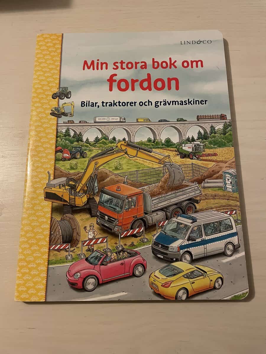 Böwer, Niklas, Braun, Christina : Min stora bok om fordon