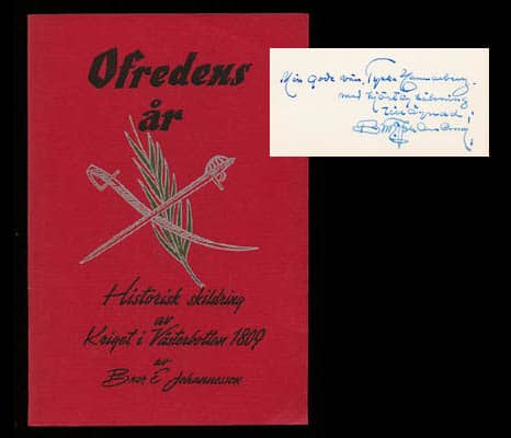 Bror E Johannesson : Ofredens år