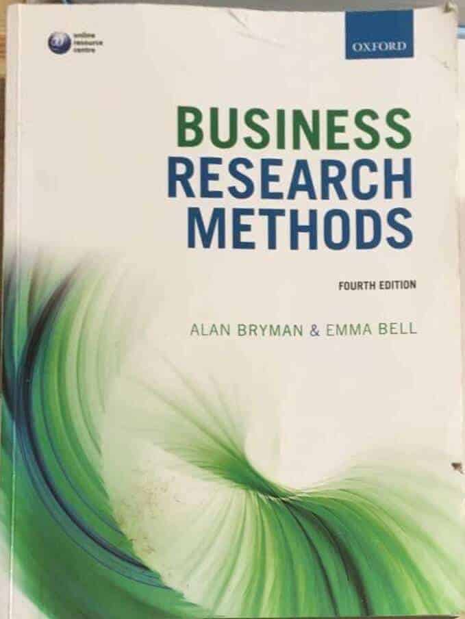 Bryman, Alan ; Bell, Emma : Business research methods