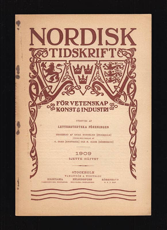 C. A. M.  Goethe Lindman : Linné och Goethe