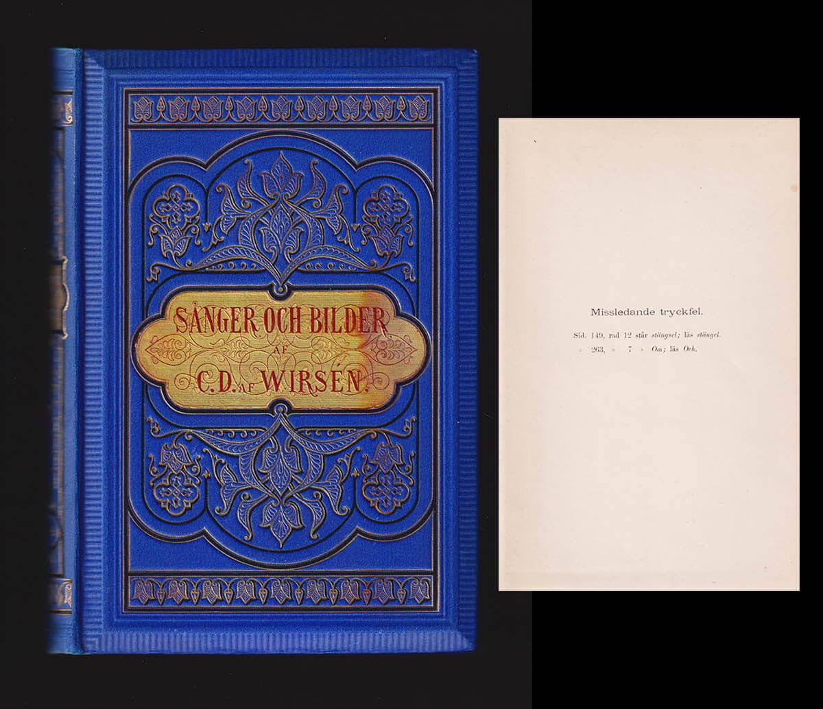 C. D. af Wirsén : Sånger och bilder