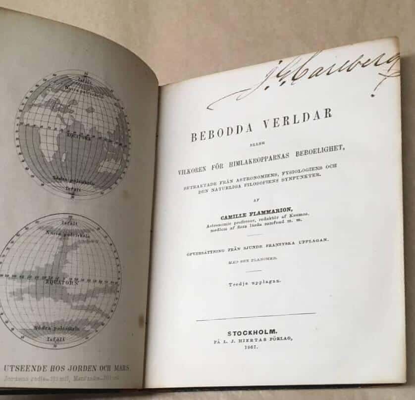 C Flammarion : Bebodda verldar