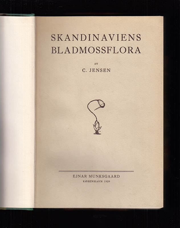 C. Jensen : Skandinaviens bladmossflora