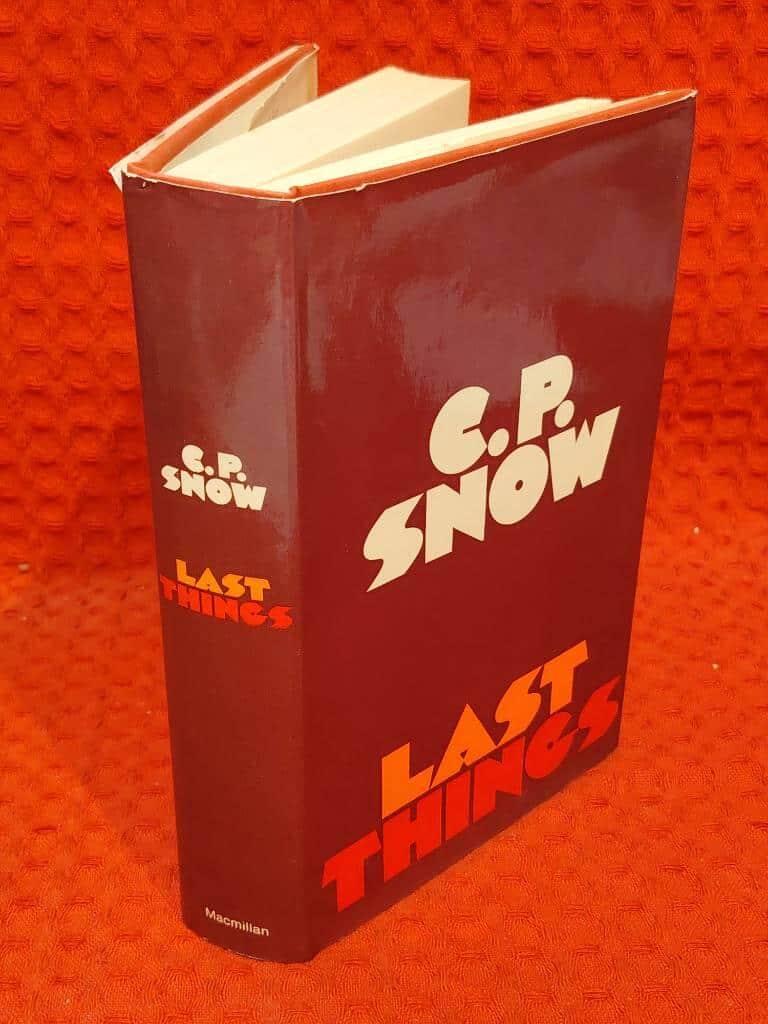 C. P. Snow : Last things