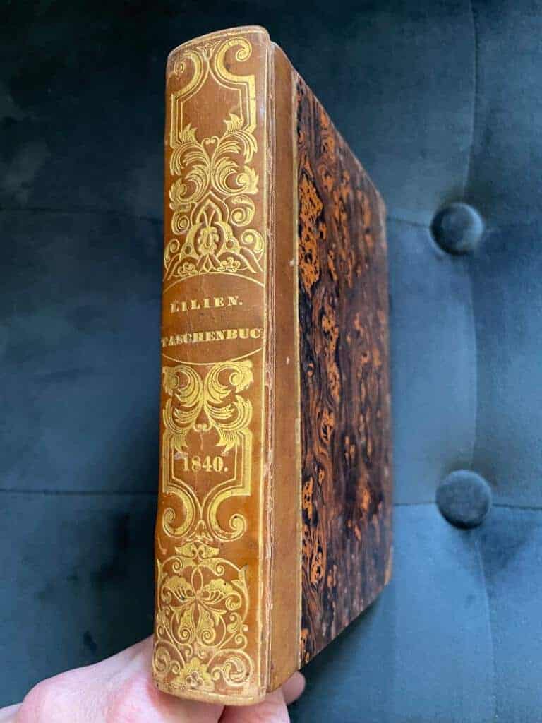 C. Wachsmann : Lilien Taschenbuch historisch-romantischer Erzählungen für 1840. 3. Jahrgang.