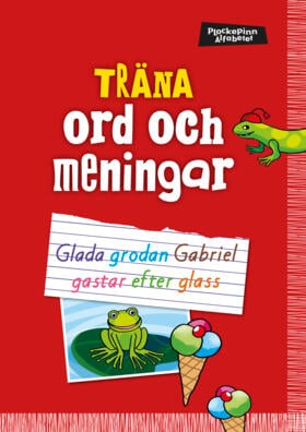 Camilla Hörlin : Plockepinn - Träna ord och meningar