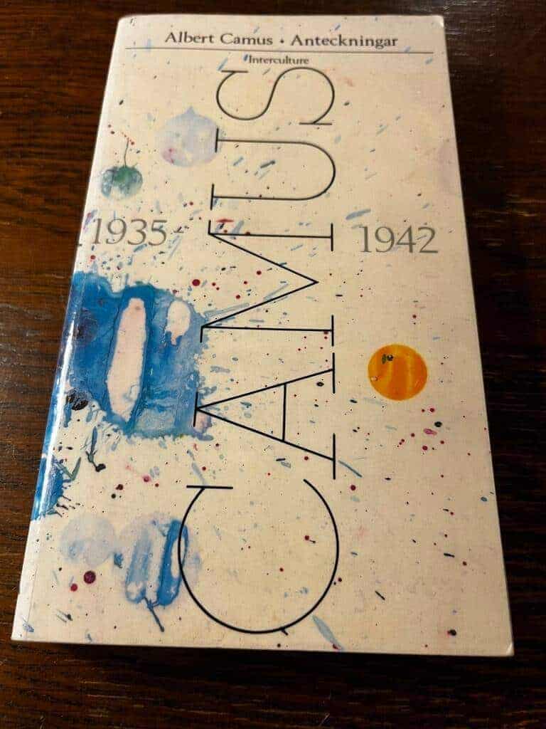 Camus, Albert ; Säflund, Anna : Anteckningar
