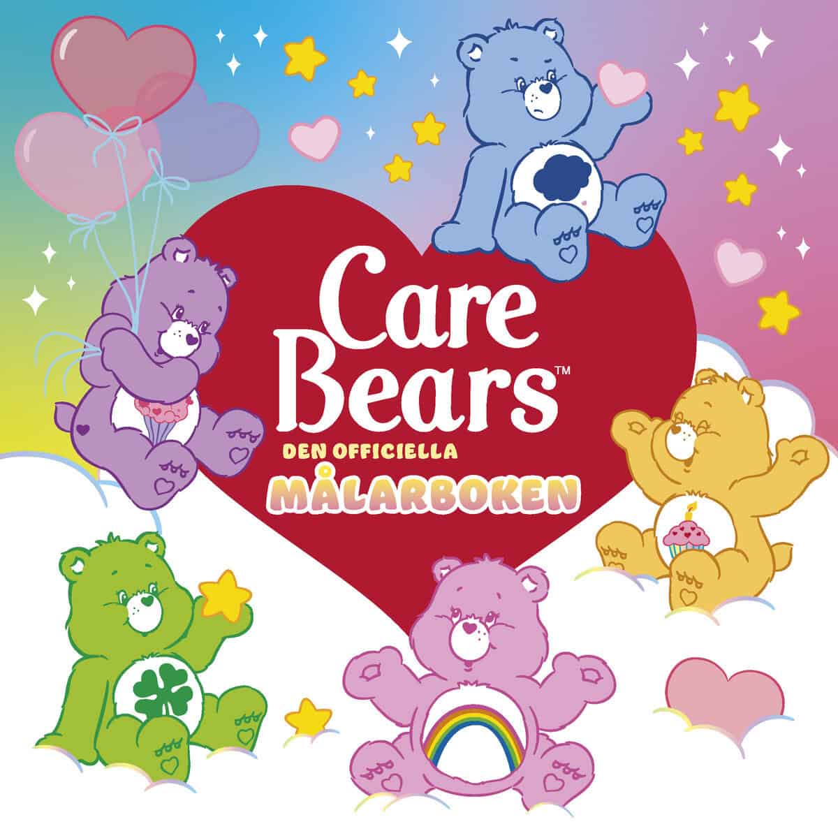CARE BEARS DEN OFFICIELLA MÅLARBOKEN