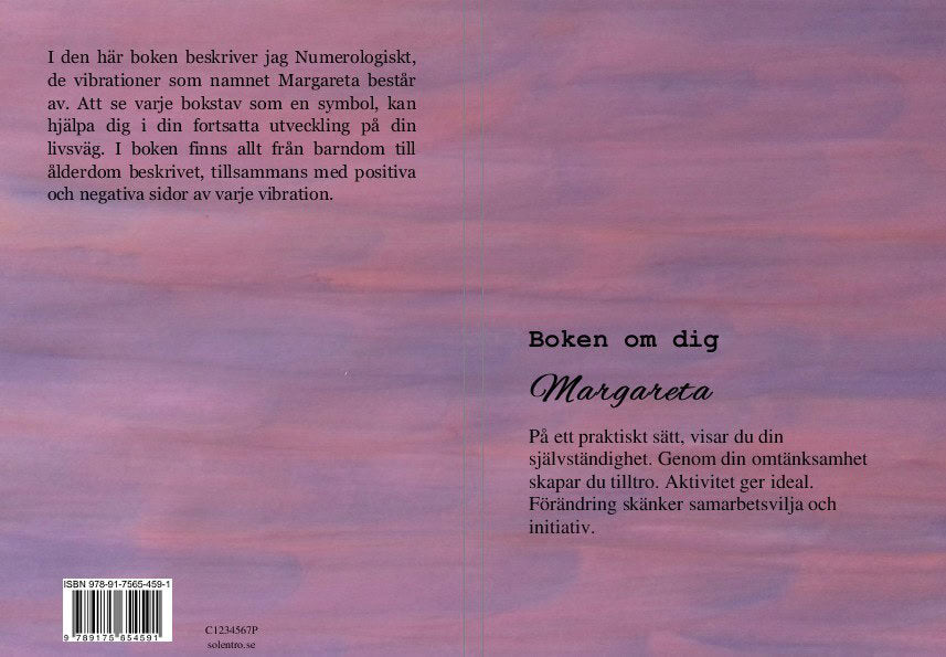 Carina Skoglund : Boken om dig Margareta