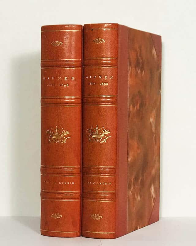 Carl G. Laurin : Minnen. Del 1-2 (av 4). 1868-1888 + 1888-1898