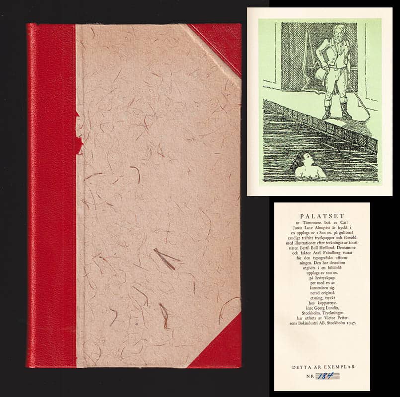 Carl Jonas Love Almquist : Palatset. Med illustrationer av Bertil Bull Hedlund och inledning av Knut Jaensson