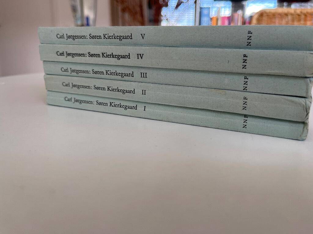 Carl Jørgensen : Søren Kierkegaard En biografi I-V