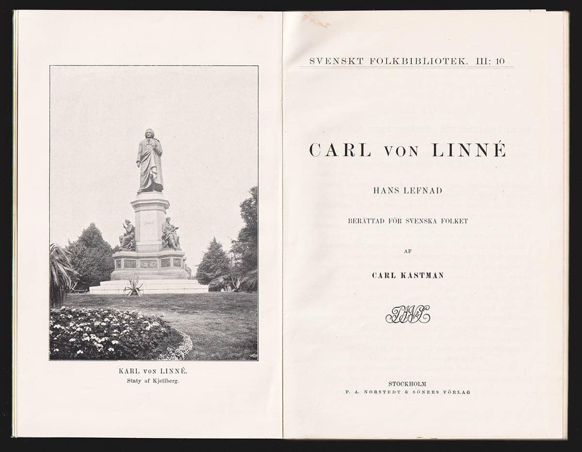 Carl Kastman : Carl von Linné